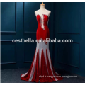 Crystal Robes de soirée à perles lourdes Ladies Luxury Long Evening Party Wear Gown